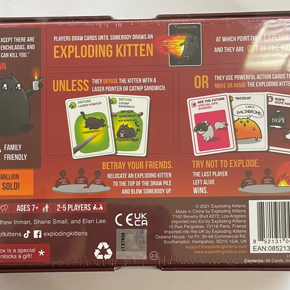 Brand new game Exploding Kittens - Picture 2 of 2